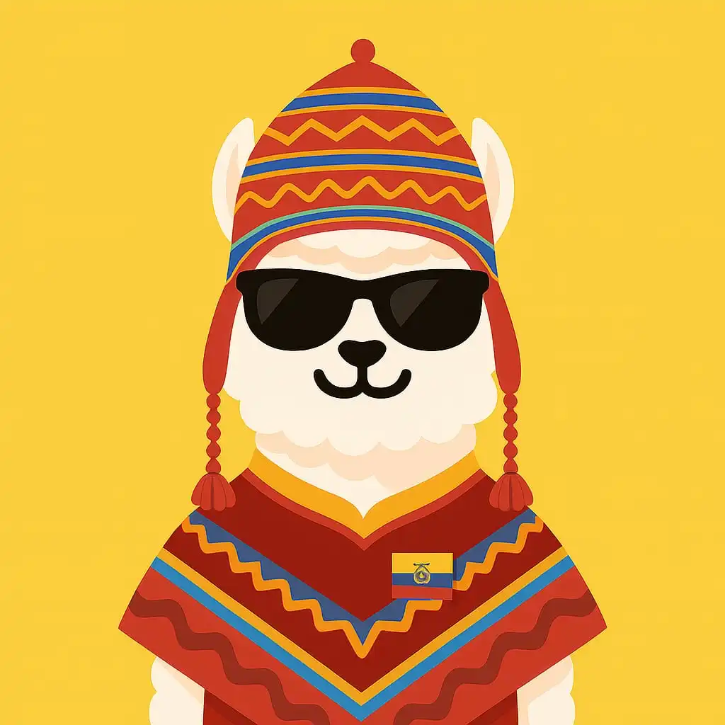 Students group in Quito