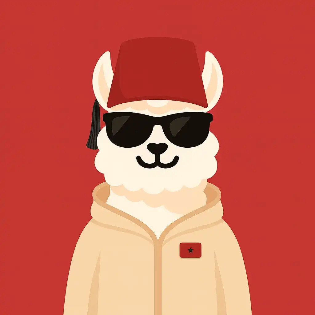 Students group in Rabat